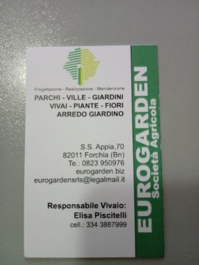  - soc. agr. eurogarden Forchia!